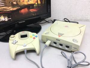 SEGA Dreamcast ドリームキャスト ドリキャス HKT-3000 本体 コントローラー AVケーブル