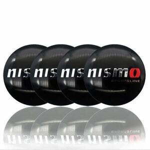 日産 NISMO ホイールセンターキャップ ステッカー 4枚　ノート デイズ エクストレイル セレナ スカイライン エルグランド GT-R Z マーチ、