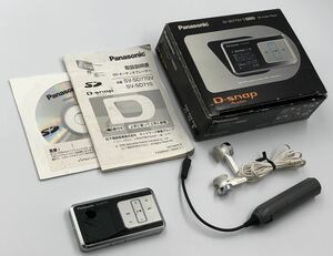 ジャンク　Panasonic SV-SD770V SDオーディオプレーヤー　MADE IN JAPAN 