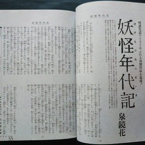 □ 幽 yoo［ゆう］vol.4 日本初怪談専門誌／第1特集：泉鏡花／第2特集：怪談を書こう！／京極夏彦 小野不由美 有栖川有栖 恩田陸 花輪和一の画像7