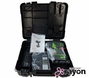 空研 KUKEN 充電 インパクトレンチ KW-E190pro バッテリ1個 専用ケース付 工具 未使用 即決【RAYON】