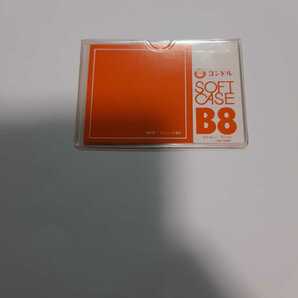 SOFT CASE B8 コンドル 64mm x 91mm 軟質・ビニール製 カードケースの画像1