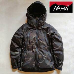 NANGA × URBAN RESEARCH iD 別注 ナンガ×アーバンリサーチiD AURORA 3LAYER DOWN オーロラ ダウンジャケット カモフラージュ 迷彩 コラボ