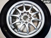 【 希少!! 】RAYS レイズ VOLK ボルクレーシング CE28N FORGED 鍛造 16インチ 7J +60 PCD 114.3 5H タイヤホイール 2本 ヤリス シビック 棚_画像3