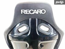 【 程度良好!! 】 RECARO レカロ SP-G SPG3 KK 汎用 フルバケットシート フルバケ サイド止め ブラック 即納 棚42_画像6