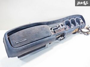 希少 当時物 日産純正 B110 サニー クーペ 後期 ダッシュボード スピードメーター A/Cスイッチ カセットオーディオ ASSY 即納 棚42