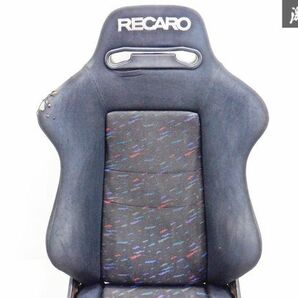 【 売り切り 】 RECARO レカロ SR2 ルマンカラー 汎用 セミバケットシート セミバケ 底止め 両側 ダイヤル KBA 90349 即納 棚42の画像2