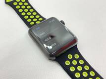 ★【1円〜】Apple Watch Series3 42mm GPS+Cellularモデル スペースグレイ ステンレススチール A1891 アップルウォッチ 即決あり_画像3