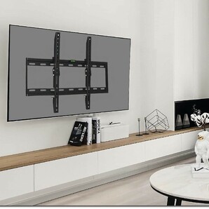 テレビ壁掛け金具 26-63型 角度調整式 液晶テレビ対応 薄型 耐荷重45kg VESA 規格 CE規格品 ウォールマウント式 Uナット付の画像6