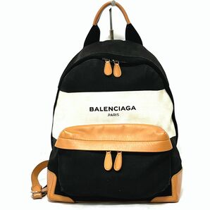 希少！BALENCIAGA バレンシアガ　リュックサック　デイパック　キャンバス