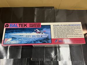 【新品保管品】 ABC HOBBY 電動RCボート　オフショアレーサー　バルテック38　BALTEK VENEZIA-MONTECARLO CHANPION BOAT　美品