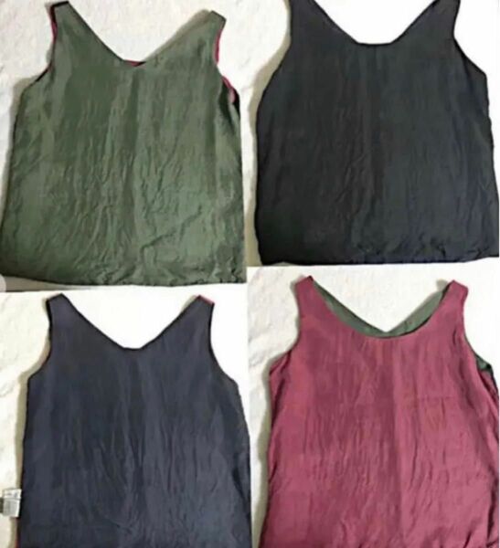 LAGUNAMOON Ｓｉｍｐｌｅ ４ｗａｙ ＴＯＰＳ（ダークミックス）リバーシブル前後表裏