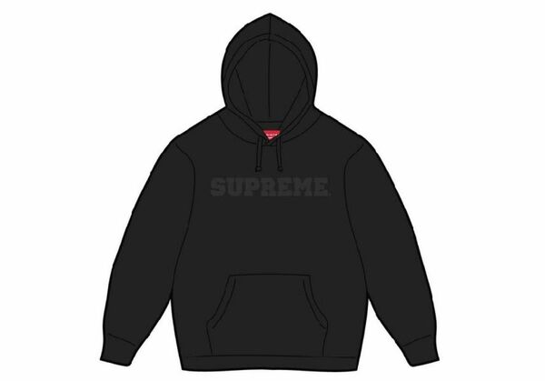 Supreme Collegiate Hooded Sweatshirt "Black"