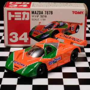 トミカ マツダ 787B #34-5 シールなしジャンク