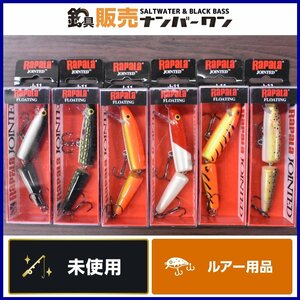 【1スタ☆未使用品①】ラパラ ジョインテッド ルアー 6点セット J-11 9g RaPaLa 5/16oz JOINTED ジョイント フローティング（CKN_O1）