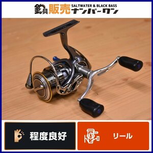 【程度良好品】ダイワ 12 イグジスト 2508PE-DH ダブルハンドル DAIWA EXIST スピニングリール エギング ロックフィッシュ 等に（KKR_O1）