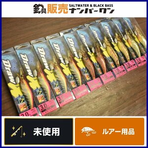 【1スタ★未使用品③】オーナーばり カルティバ ドローフォー 3号 10個セット OWNER Cultiva Draw4 エギング エギ アオリイカ 等（CKN_O1）