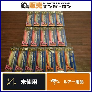 【1スタ☆未使用品】激投 EGI ZXシリーズ エギ 2.75号 17点セット エギング アオリイカ コウイカ ピンクレッド オレンジゴールド（CKN_O1）