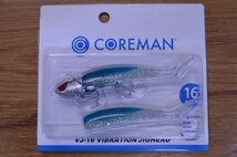 【未使用★人気モデル】コアマン VJ-16 VJ-22 3個セット COREMAN バイブレーションジグヘッド シーバス （KKM_O1）_画像4