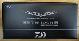 新品未使用　ダイワ ベイトリール スティーズ SV TW 100HL 左ハンドル 24年モデル