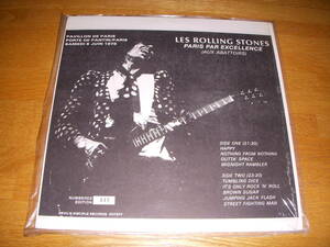 限定番号入り◆LES ROLLING STONES PARIS PAR EXCELLENCE ROLLING STONES ブートレグ　海賊盤　プライベート盤