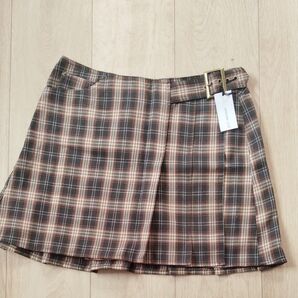 チェック柄 スカート