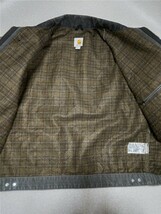 ヴィンテージ 90s~ カーハート Carhartt デトロイトジャケット　XL J97 GVL グラベル　グレー　フェード_画像7