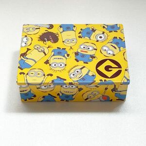 ミニオンズ お菓子缶 空き缶 USJ universal studio Japan despicable me ヨックモック