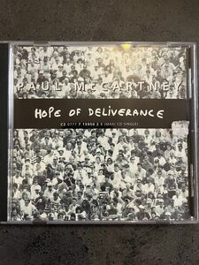 ポールマッカートニー PAUL McCARTNEY HOPE OF DELIVERANCE HOPE OF DELIVERANCE