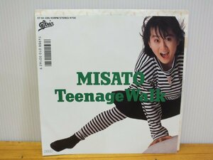 《シングルレコード》渡辺美里 / Teenage Walk