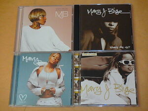 メアリー・J.ブライジ CD4枚セット　/　Share My World　/　What's the 411　/　Growing Pains　/　Love & Life　/輸入盤（Mary J. Blige）