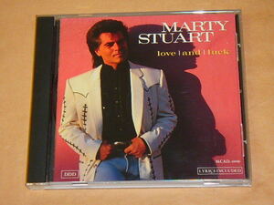 Love & Luck　/　 Marty Stuart（マーティスチュアート）/　輸入盤CD