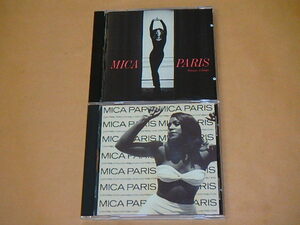 ミーシャ・パリス CD2枚セット　/　Whisper a Prayer（US盤）/　Contribution（輸入盤）/　（Mica Paris）