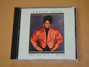 You're All I Need　/　 Sarah Dash （サラ・ダッシュ）/　US盤　CD