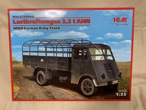 ICM 1/35 Lastkraftwagen 3.5t AHM ルノーAHMドイツ軍軍用トラック 未組立