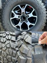 極美品【BF Goodrich Mud-Terrain LT255/75R17】5本セット【Jeep JLラングラー ルビコン 純正ホイール 17インチ 7.5J5HPCD127+44.45】_画像3