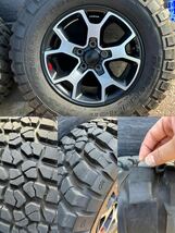 極美品【BF Goodrich Mud-Terrain LT255/75R17】5本セット【Jeep JLラングラー ルビコン 純正ホイール 17インチ 7.5J5HPCD127+44.45】_画像5