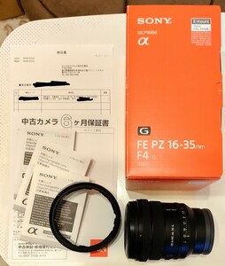 【良品・販売店保証有】 Sony FE PZ 16-35mm F4 G SELP1635G ソニー