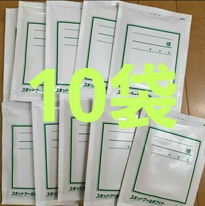 10袋　 湿布　 スキットクールホワイト　 医薬部外品