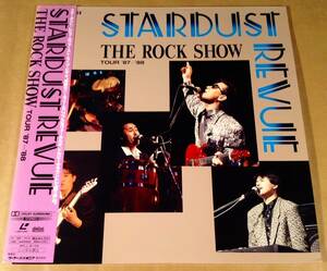 LD(レーザー )■スターダスト・レビュー／THA ROCK SHOW TOUR '87-'88◎ファースト・ライヴ■帯付美品！