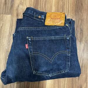 Levi’s 201xx w34 バレンシア製　赤耳 濃紺　デニム 