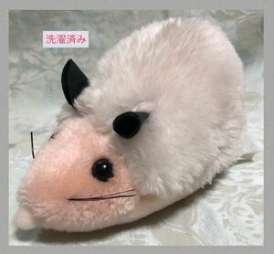  retro hedgehog soft toy mouse hedgehog needle mouse needle mouse . white × pink 19. system service mouse fancy Showa Retro 