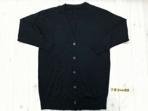 UNIQLO ユニクロ メンズ ウール ニット カーディガン M 黒