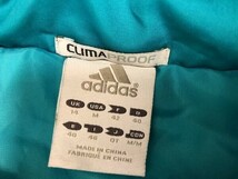 ADIDAS CLIMAPROOF アディダス レディース ベンチコート OT チャコールグレー_画像2