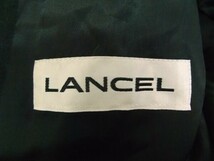 LANCEL ランセル メンズ テーラードジャケット 秋冬 黒_画像2