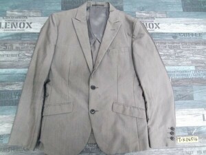 COMME CA ISM com size men's a little lustre jacket spring autumn S gray 