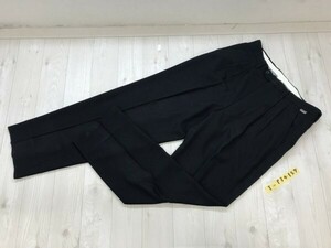 XXIO メンズ タック入り スラックスパンツ W‐82 黒