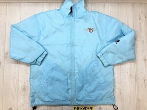 HANG TEN ハンテン メンズ シャカシャカ ウィンドブレーカー リバーシブル ジャケット M 水色