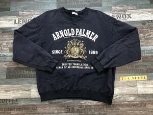 Arnold Palmer アーノルドパーマー キッズ エンブレムプリント トレーナー 160 ネイビー