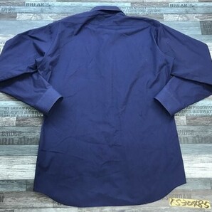 BLUE RIVER メンズ 日本製 カラーシャツ 39-80 青の画像3